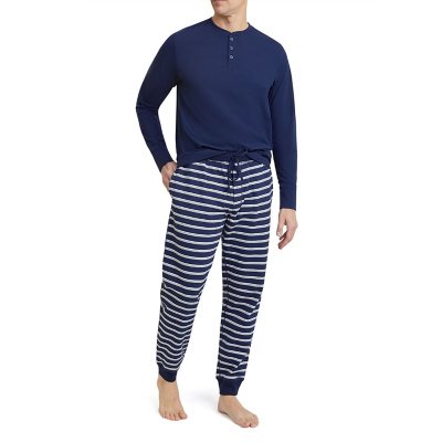 Lands' End Men's Tall Flannel Jogger Pajama Pants