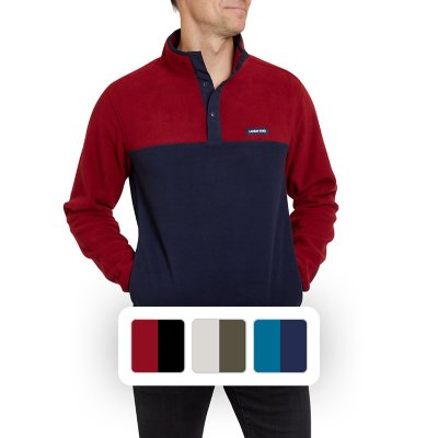 Lands' End Men's Polar Fleece Pullover Sam's Club