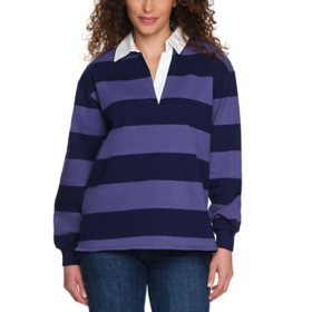 Lands' End Women's Rugby Polo Top