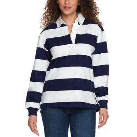 Lands' End Women's Rugby Polo Top