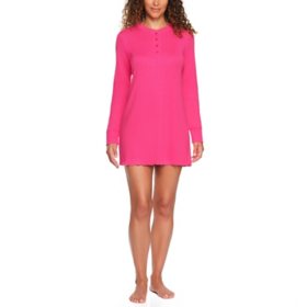 Loft Women's Henley Pointelle Sleep Dress