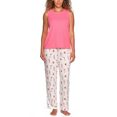 LOFT TANK AND PANT SLEEP SET:- Multi - Online Only, L
