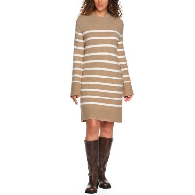 LANDS' END SWEATER DRESS - CAMEL XL:- XL, Camel - Online Only