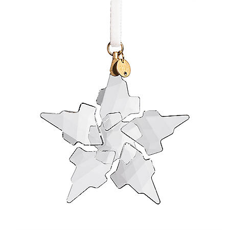 Colorful kese 2021 Annual Snowflake Crystal Christmas Ornaments 