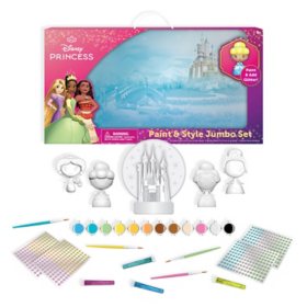 Disney Princess Paint and Style Jumbo Set