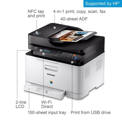 Samsung Xpress SL-C480FW Multifunction Color Laser Printer - Sam's