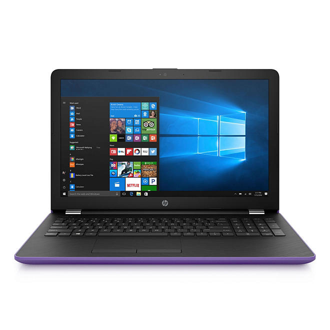 HP 15.6" HD Notebook, AMD A12 Quad-Core Processor, 8GB Memory, 1TB Hard Drive, Optical Drive, HD Webcam, Windows 10 Home, Available in Various Colors