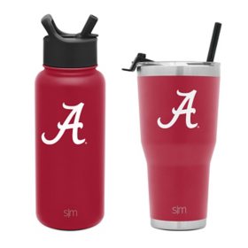 Simple Modern Collegiate Licensed Insulated Drinkware 2-Pack - University of Alabama