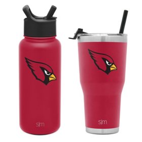 Simple Modern NFL Licensed Insulated Drinkware 2-Pack - Arizona Cardinals