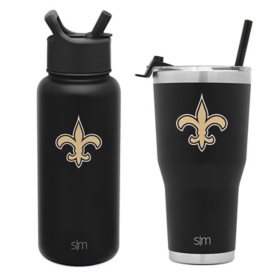 Simple Modern NFL Licensed Insulated Drinkware 2-Pack - New Orleans Saints
