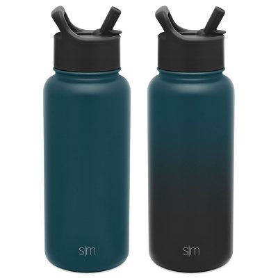 Simple Modern Plastic Summit Water Bottle 32oz Straw Lid