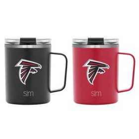 Simple Modern NFL Officially Licensed Insulated Drinkware Scout Mug, 2-Pack
