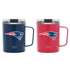 Simple Modern NFL Officially Licensed Insulated Drinkware Scout Mug, 2-Pack