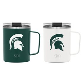Simple Modern Collegiate Officially Licensed Insulated Drinkware Scout Mug 2-Pack