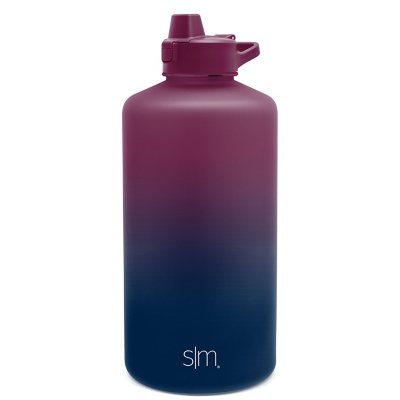 Simple Modern 1 Gallon 128 oz Water Bottle with Push Button Silicone Straw  Lid & Motivational Measur…See more Simple Modern 1 Gallon 128 oz Water