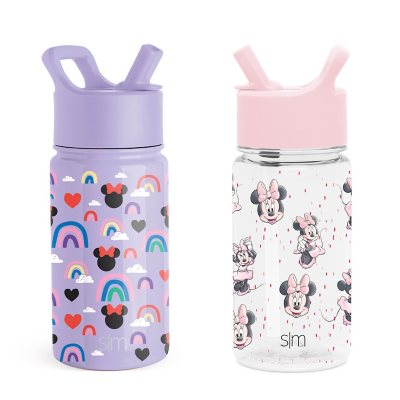 Simple Modern Summit 32oz Stainless Steel Water Bottle with Straw Lid Minnie Mouse Blue