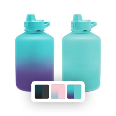 Simple Modern 64-oz Tritan Plastic Summit With Simple Flip Straw Lid, Tropical Seas & Oasis (2 pk.)