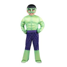 Marvel Incredible Hulk Toddler Deluxe Costume