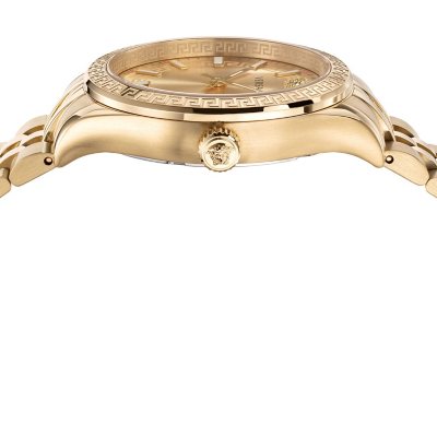 Versace Hellenyium Swiss Quartz Gold Bracelet Women's Watch
