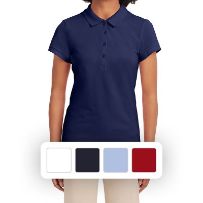 Nautica Juniors Uniform Polo Navy L:- Navy, L
