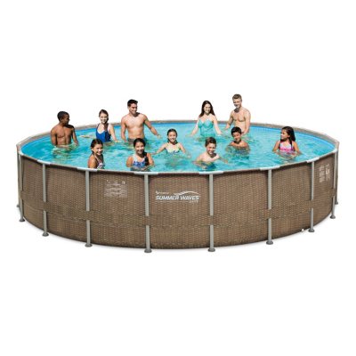 20′ x 48″ Summer Waves Elite Frame Swimming Pool Set