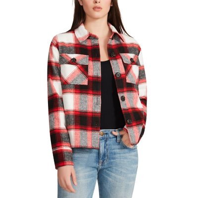 Bb dakota red hot sale plaid jacket