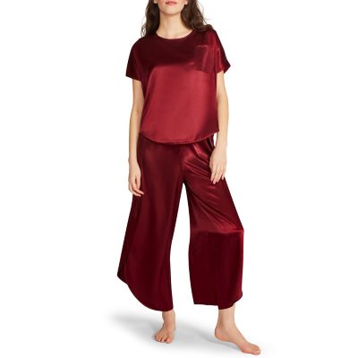 5-day DELIVERY Women Satin Silk Pajama Set Satin Pants Silky PJ Bottoms  Lounge