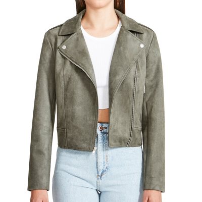 BB Dakota by Steve Madden Ladies Suede Moto Jacket - Sam's Club