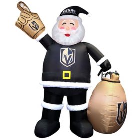 Logo Brands Officially Licensed NHL Inflatable Santa