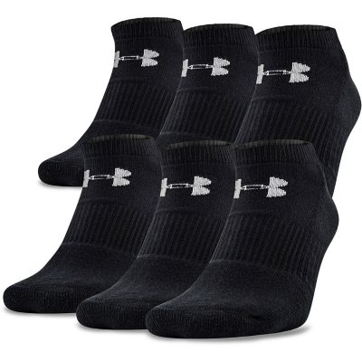 Under Armour Charged Cotton 2.0 No Show Socks, 6 Pack - Sam's Club
