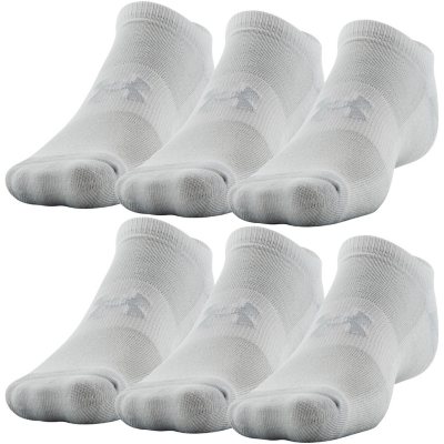 Under Armour Charged Cotton 2.0 No Show Socks, 6 Pack - Sam's Club