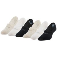 GoldToe Women's 6 Pack Lowcut Invisible Socks