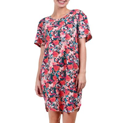 Samring Pajama Nightgown for Women Short/Long Sleeve Button Down Nightwear  Top Boyfriend Sleep Shirts Nightdress S-XXL, Short Sleeve-white, S price in  UAE,  UAE