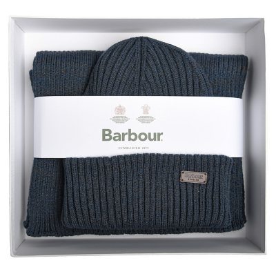 Barbour Men's Hat and Scarf Set - Sam's Club