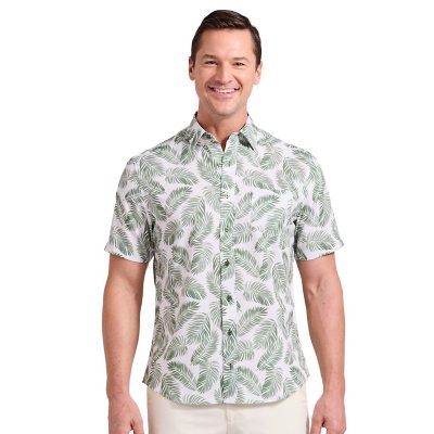 Nick Graham Short Sleeve Shirt Olive XS:- Olive - Online Only, XS