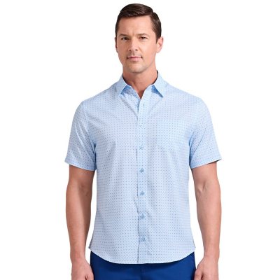 Nick Graham Short Sleeve Shirt Light Blue M:- Light Blue - Online Only, M