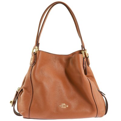 Coach leather cheap shoulder bag