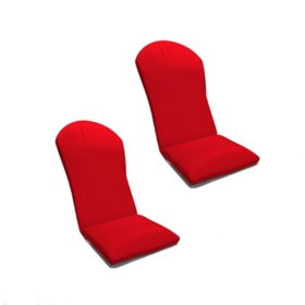 Outdoor 19.5" x 49.5" Keter Adirondack Chair Cushions, Set of 2