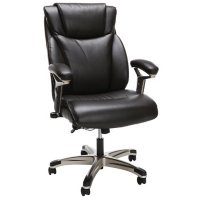 OFM Essentials Series Ergonomic Executive Bonded Leather Office Chair, Choose a Color (ESS-6046)