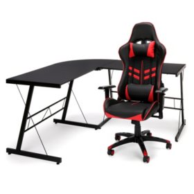 Ofm Essentials Collection Racing Style Gaming Chair And 60 L