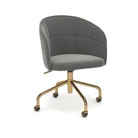 Quarters & Craft Upholstered Task Chair, Office Chair, Choose a Color (QCS102)
