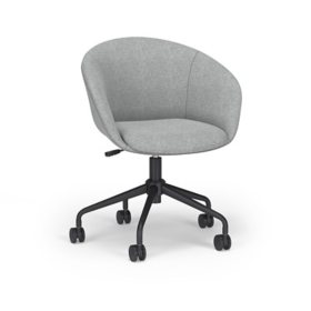 HON Basyx Monroe Fabric Upholstered Task Chair, Office Chair, Choose a Color (BSX101)