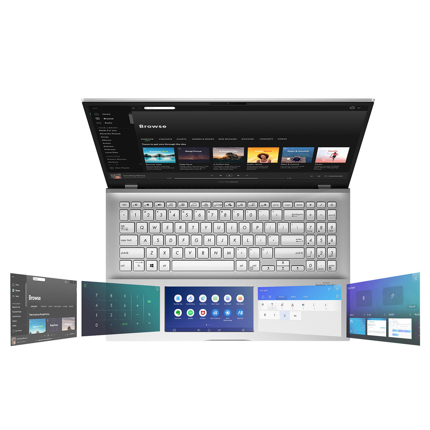 ASUS Vivobook (S532FA-SB77) 15.6″ Laptop, 8th Gen Core i7, 8GB RAM, 512 SSD, ScreenPad 2.0, 2 Year ADP + 1 Year Warranty
