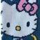 Hello Kitty, variant on Character Women's 6-Pack Cozy Quarter Cut Socks