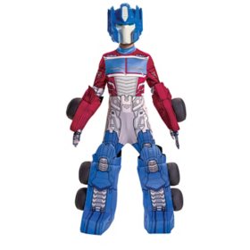 Disguise Boys' Transformers Optimus Prime Converting Costume (Assorted Sizes)