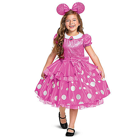 Disguise Girls' Disney Prestige Minnie Mouse Costume