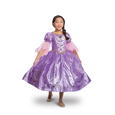 Disney Princess Rapunzel Kids Premium Costume Gown - Sam's Club