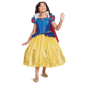Disguise Girls' Disney Prestige Snow White Gown (Assorted Sizes)