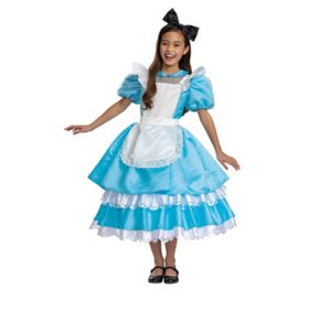 Disguise Girls' Disney Prestige Alice Costume (Assorted Sizes)