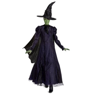 Universal Pictures Wicked Elphaba Adult Prestige Gown Costume:- L (12-14)